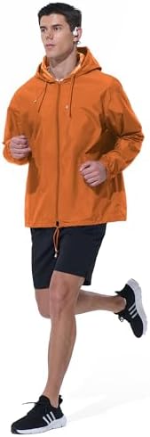 UIQUR Mens Rain Jacket Raincoat Waterproof Windbreaker - Image 6