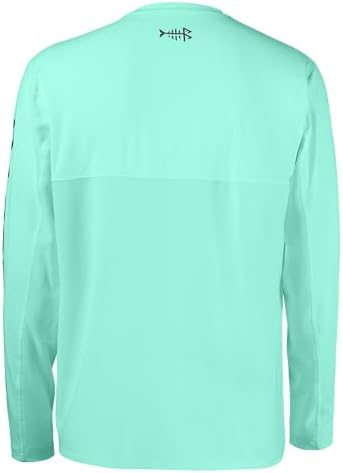 BASSDASH Fishing T Shirts for Men UV Sun Protection UPF 50+ Long Sleeve Tee T-Shirt - Image 2