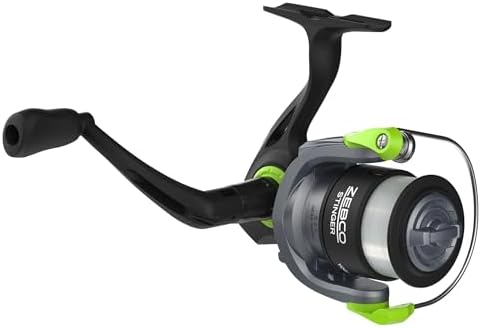 Zebco Stinger Spinning Fishing Reel, 1+1 Bearings Fishing Reel by Zebco
