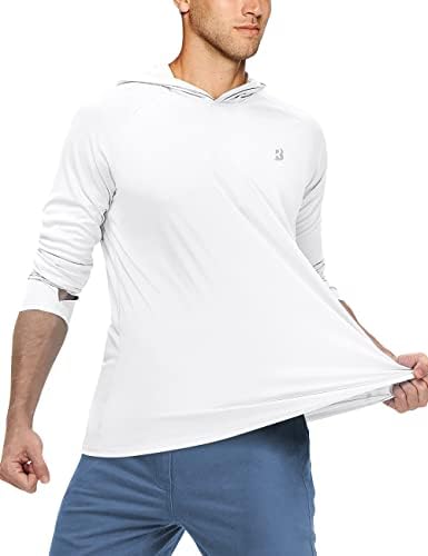 Roadbox Mens Fishing Sun Hoodie, Long Sleeve UPF 50+ UV Protection Shirts - Image 2