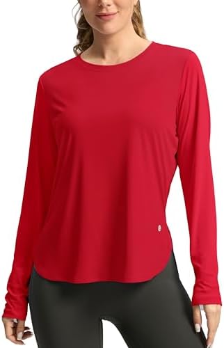 G Gradual Women's Sun Shirts UPF 50+ Long Sleeve Workout Hiking Tops by GGradual