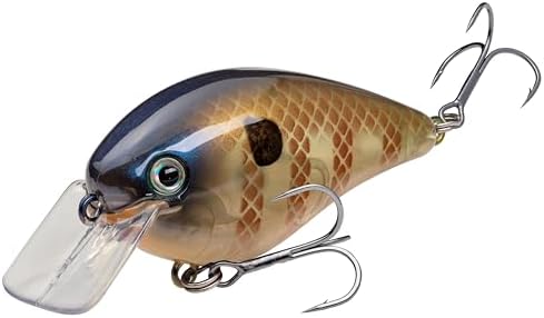 Strike King KVD 1.5 Hard Knock Fishing Lure, 3/8 oz, 3D Lifelike Eyes - Image 2