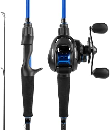 KastKing Centron Fishing Rod and Reel Combo, Baitcaster & Spinning Combo by KastKing