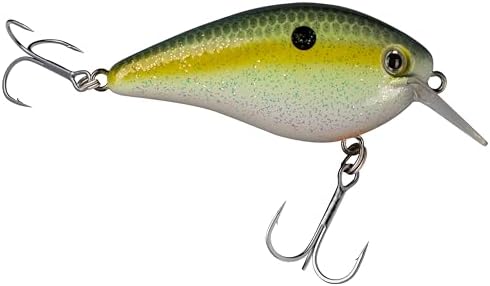 Strike King KVD 1.5 Hard Knock Fishing Lure, 3/8 oz, 3D Lifelike Eyes - Image 5