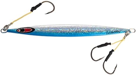 CalissaOffshore® Speed Jig 80g - 550g Tuna Rigged 3/0 + 7/0 Assist Hooks Butterfly - Vertical Speed Lure Slow Pitch Flat 150g 250g 400g - Image 2