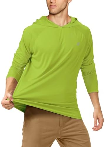 Roadbox Mens Fishing Sun Hoodie, Long Sleeve UPF 50+ UV Protection Shirts - Image 2