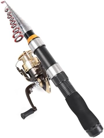 Telescopic Collapsible Extendable Fishing Rod for Saltwater and Freshwater, Lightweight and Compact Design - Image 6