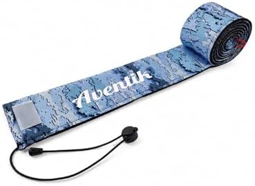 Aventik Neoprene Rod Sleeve with Hanging Loop & Adjustable Lanyard by AVENTIK