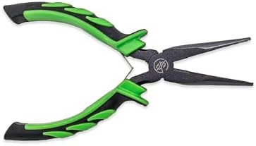 Googan Squad 6 Inch Aluminum Fishing Pliers with Spring Loaded Jaws and Soft Grip Handles for Hook Removal, Line Cutting and Crimping by GooganSquad
