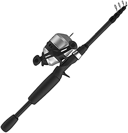 Zebco 33 Spinning Reel and Telescopic Fishing Rod Combo by Zebco