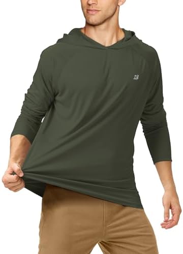 Roadbox Mens Fishing Sun Hoodie, Long Sleeve UPF 50+ UV Protection Shirts - Image 2