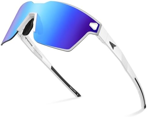 KastKing Tarkio Polarized Fishing Sunglasses, One Piece PC Lens Rimless by KastKing