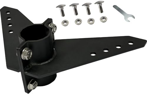 NyVoozy for NK-180s Marine Steering Triangle, Black Powder Coated Aluminum, for Kayak and Trolling Motors Kayak Rudder Kit for Kayak combination ﻿ - Image 2