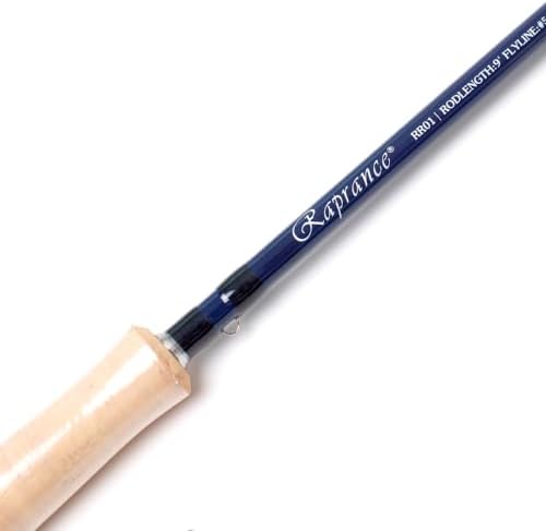 Raprance Fly Fishing Rod with Tube, 4-Sections, Medium Fast Action Freshwater Fly Rod, IM8 Carbon Fiber - Image 5