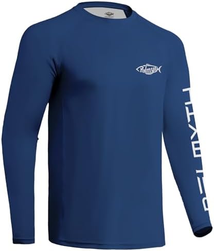 Palmyth Fishing Shirts for Men Long Sleeve UPF 50+ T Shirt Sun Protection - Image 5