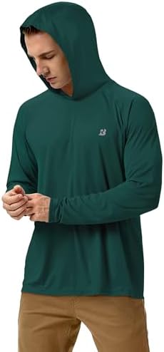 Roadbox Mens Fishing Sun Hoodie, Long Sleeve UPF 50+ UV Protection Shirts - Image 2