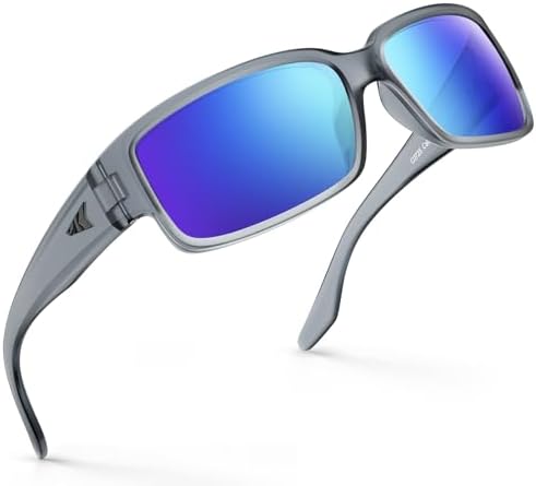 KastKing Skidaway Polarized Sport Sunglasses for Men and Women, Wrap Design by KastKing
