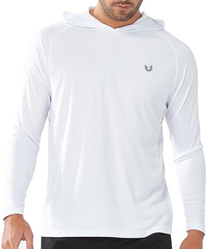 NORTHYARD Men's Sun Hoodie Long Sleeve Fishing Shirts UPF 50+ Rash Guard by NORTHYARD