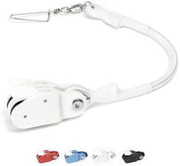 BLUEWING Outrigger Halyard Lock Pulley Single/Double/Triple Halyard Line Lock Pulley with Ball Bearing Snap Swivel for Offshore Fishing by BLUEWING