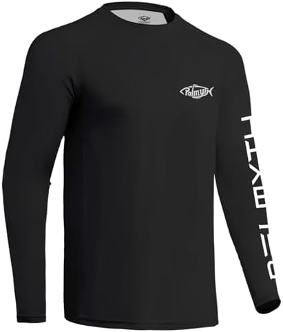 Palmyth Fishing Shirts for Men Long Sleeve UPF 50+ T Shirt Sun Protection - Image 5