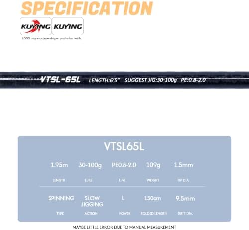 Vitamin Sea Slow & Light Fishing Jigging Rod, Spinning & Casting - Image 3