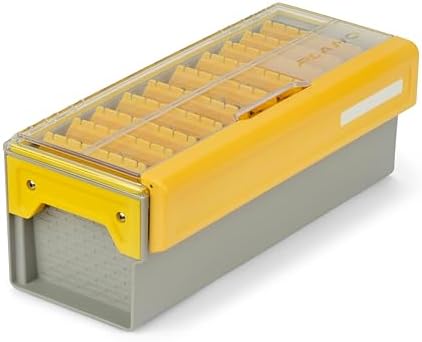 Plano EDGE Short Hang Box, Stores 40 Crankbaits, with Rust-Preventive Rustrictor, Dri-Loc Watertight Seal, WaterWick, DuraView Transparent Lid, Stackable Storage for Fishing Organization - Image 3