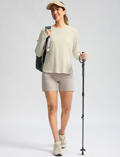 G Gradual Women's Sun Shirts UPF 50+ Long Sleeve Workout Hiking Tops - Image 3