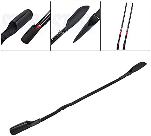 Menolana Fishing Rod Tip & Butts Protector Cover Fishing Rod Sleeve Tackles Waterproof Foldable Anti Slip Braided Mesh Belt Carry Socks Strap - Image 5