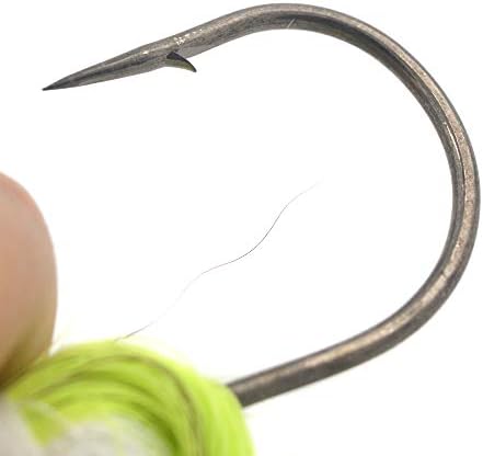 Kmucutie 2 pcs Deer Tail haiKr bucktail Jig Saltwater or Freshwater Bait 2oz / 3oz/4oz/6oz/8oz，for bass flounder fluke Striper Fishing Lure - Image 6