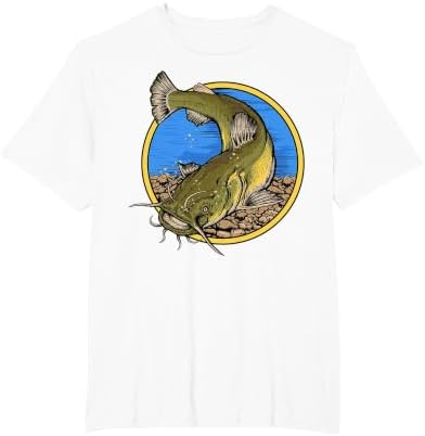 Flathead Catfish Fishing T-Shirt by Hunting+%26+Fishing+Merch
