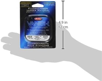 Berkley Vanish Fluorocarbon Fishing Line/Leader Material - Image 4