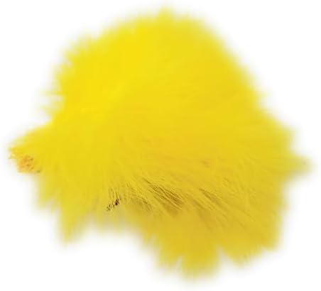 Creative Angler Strung Marabou Bird Feathers for Tying Fly Fishing Flies - Fly Tying Accessories - Perfect Choice for Tail & Wings and Easy to Tie On The Lure by CreativeAngler