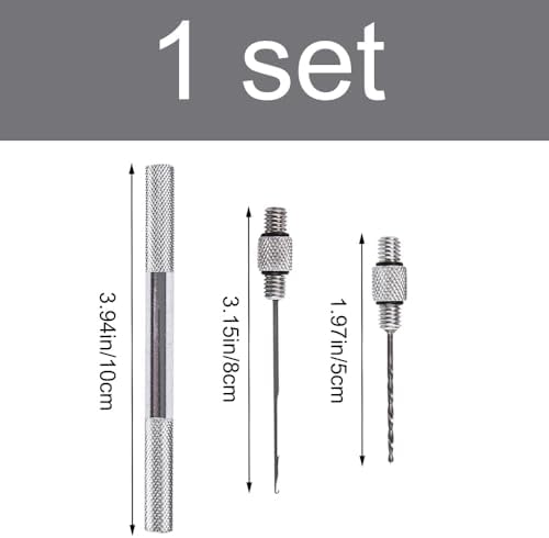 Aluminum Alloy Baiting Tool Kit Fishing Bait Drill Baiting Rig Tool Needle for Bait - Image 2