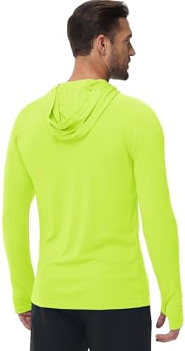 Boladeci Men's UPF 50+ Sun Protection Lightweight Hoodie Shirts Long Sleeve Fishing Shirt SPF UV Hiking Swim - Image 4