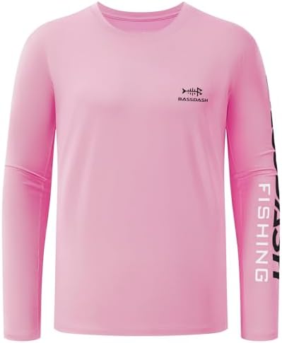 BASSDASH Fishing T Shirts for Men UV Sun Protection UPF 50+ Long Sleeve Tee T-Shirt - Image 5
