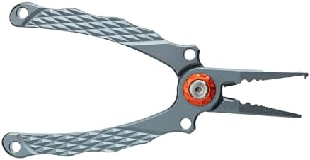 Core Series Fisherman’s Pliers – Professional Aluminum Fishing Pliers with Stainless Steel Line Cutters, Diamond-Textured Grip & Split Ring Tool for Saltwater or Freshwater - Image 3