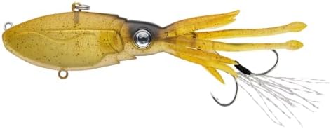 Nomad Design Original Squidtrex Patented Vibrating Fishing Lure - TPE Soft Plastic Lure Bait for Saltwater with Strong BKK Assist Hooks, Fishing Bait that Catches Many Species by NomadDesign