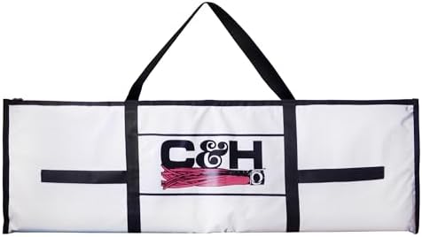 C&H Lures Fish Bag - Durable Fish Cooler, 20 in x 64 in, Medium, White by CHLures