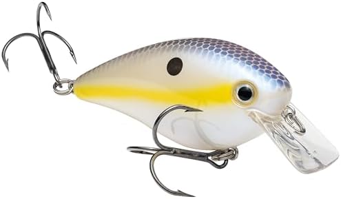 Strike King KVD 1.5 Hard Knock Fishing Lure, 3/8 oz, 3D Lifelike Eyes by StrikeKing