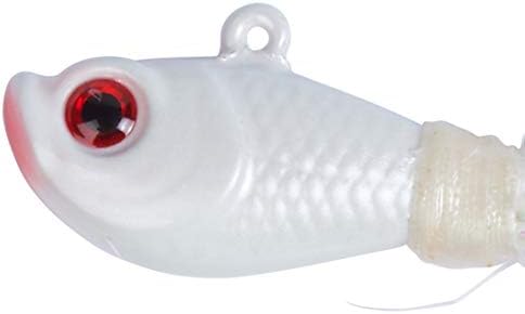 Bucktail Jigs 3 Pack – Hand-Tied Bucktail Hair Fishing Lures | Unique Gliding Head | Saltwater & Freshwater | Striper, Bass, Flounder, Walleye, Fluke | Multiple Weights Available - Image 3