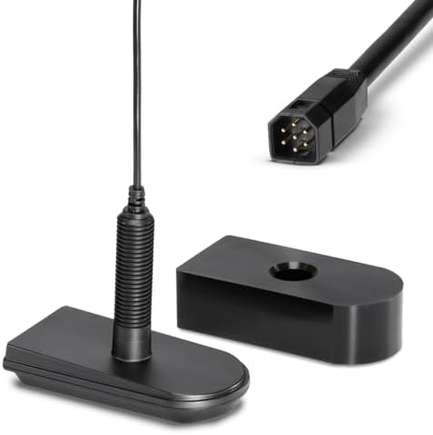 Humminbird Plastic Thru Hull Transducer for Helix with Dual Beam Sonar, MEGA Side/Down Imaging – XPTH 9 20 MSI T by Unknown