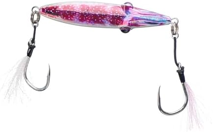 Squidlord Jig - Scarlet Glow - Slow Pitch Squid Jig with Glow by AnglerCo
