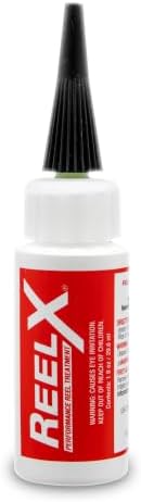 ReelX Fishing Reel Lubricant, Extreme-Pressure Anti-Corrosion Oil for Bearings, Spinning, Baitcasting, Spincast, Fly, Trolling & Electric Reels, Smooth Casting Saltwater Freshwater Protection, 1 oz by CorrosionX