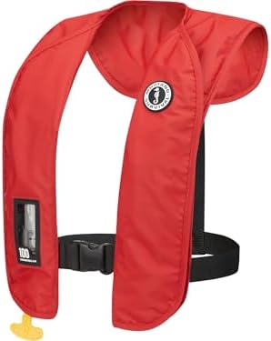 MUSTANG SURVIVAL MIT 100 Convertible A/M Inflatable Life Jacket Red by MustangSurvival