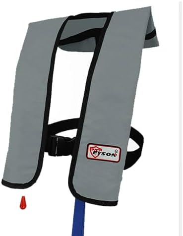 Automatic Inflatable Life Jacket|Life Vest for Adults|PFD Low Profile|Supports up to 330 lbs by morinokawau