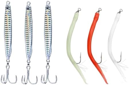 Saltwater Fishing Lures Fishing Jigs Fishing Spoons for Striped bass, Pompano, Spanish Mackerel ，Bluefish - Image 2
