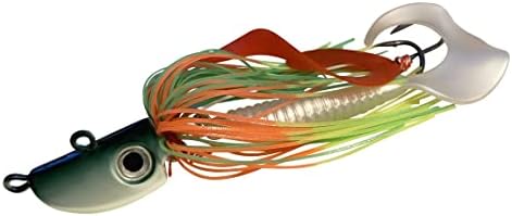 4 Bearded Bucktail Saltwater Octopus Jigs - Image 3