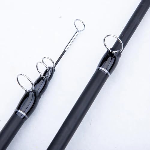 RIFT Apache II Fly Fishing Rod – Carbon Fiber Telescopic Fishing Rod – One-Piece Travel Fishing Rod – Fast Action Fly Rod with Aluminum Reel Seat, Stainless Guides, and Folding Hook Keeper - Image 4