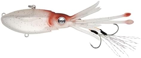 Nomad Design Original Squidtrex Patented Vibrating Fishing Lure - TPE Soft Plastic Lure Bait for Saltwater with Strong BKK Assist Hooks, Fishing Bait that Catches Many Species by NomadDesign