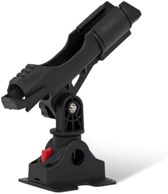 Caddis Sports Rod Holder – Adjustable Fishing Rod Holder for Float Tubes, Pontoon Boats, Fits Fly, Spinning & Casting Rods by Caddis by CADDIS